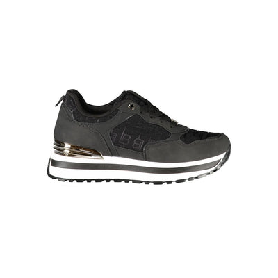 Laura Biagiotti Zwarte Polyester Dames Sneaker