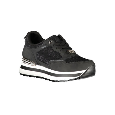 Laura Biagiotti Zwarte Polyester Dames Sneaker