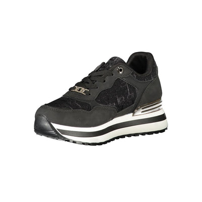 Laura Biagiotti Zwarte Polyester Dames Sneaker