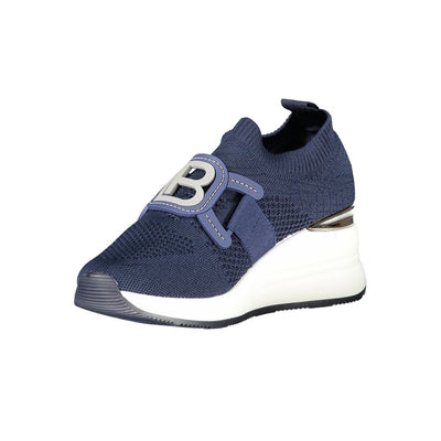 Laura Biagiotti Blauwe Polyester Dames Sneaker