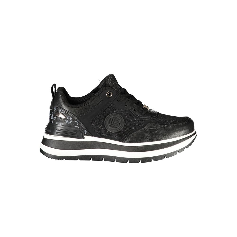 Laura Biagiotti Zwarte Polyester Dames Sneaker
