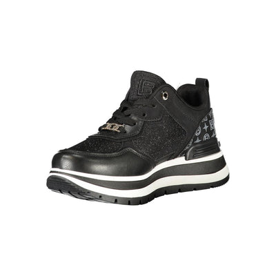 Laura Biagiotti Zwarte Polyester Dames Sneaker