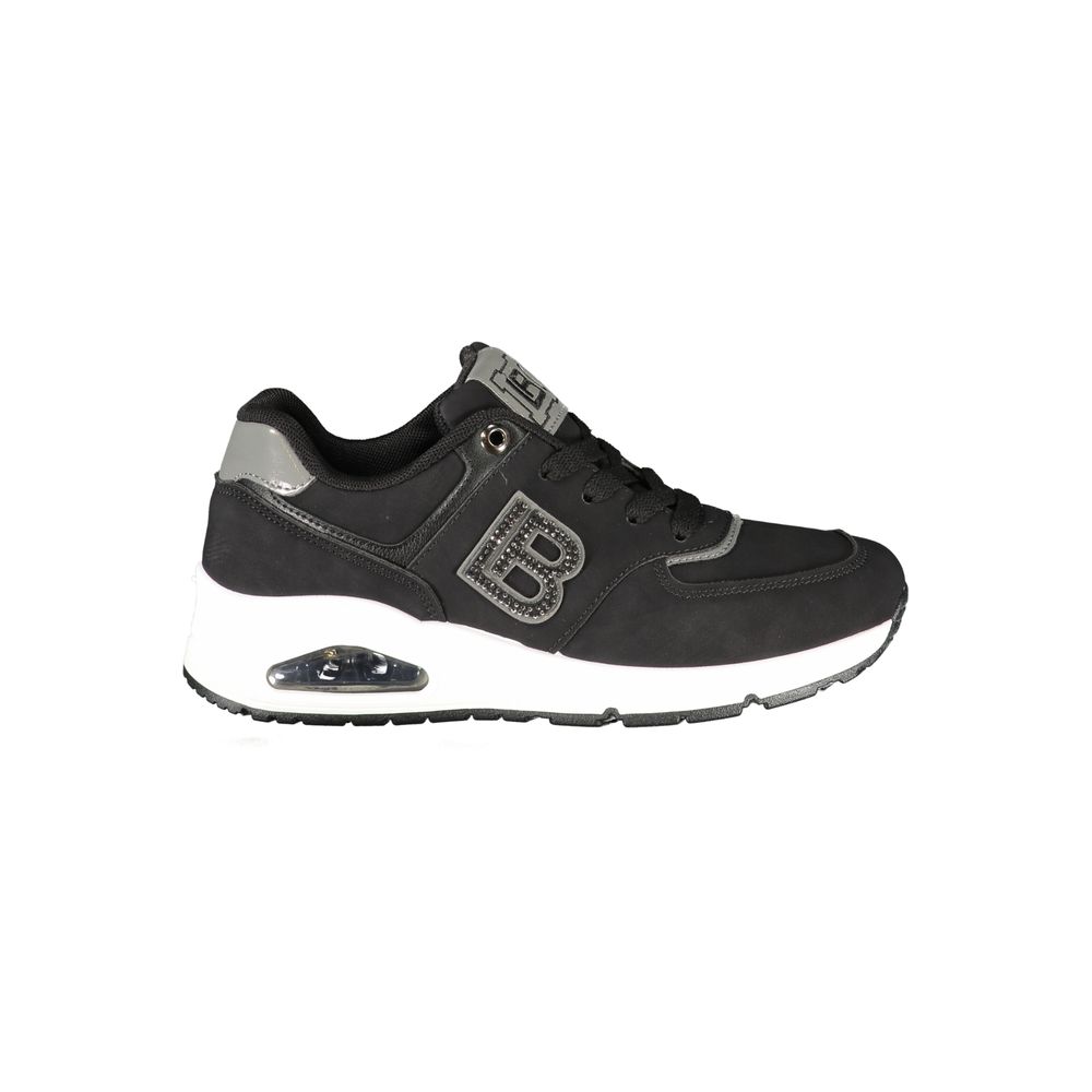 Laura Biagiotti Zwarte Polyester Dames Sneaker