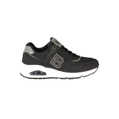 Laura Biagiotti Zwarte Polyester Dames Sneaker