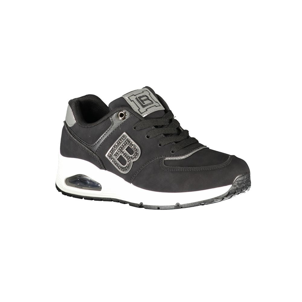 Laura Biagiotti Zwarte Polyester Dames Sneaker