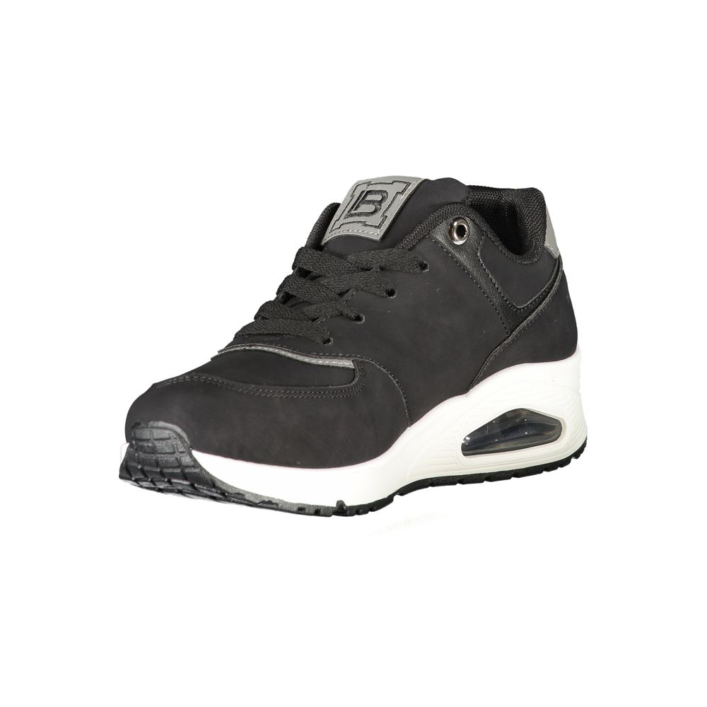 Laura Biagiotti Zwarte Polyester Dames Sneaker