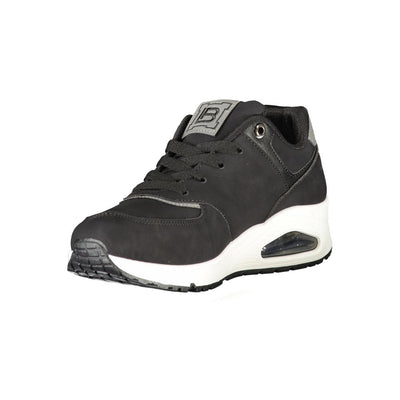 Laura Biagiotti Zwarte Polyester Dames Sneaker