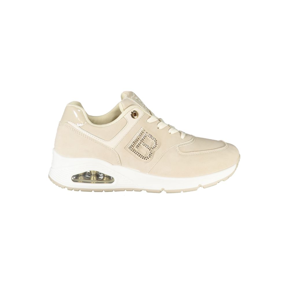 Laura Biagiotti Beige Polyester Dames Sneaker