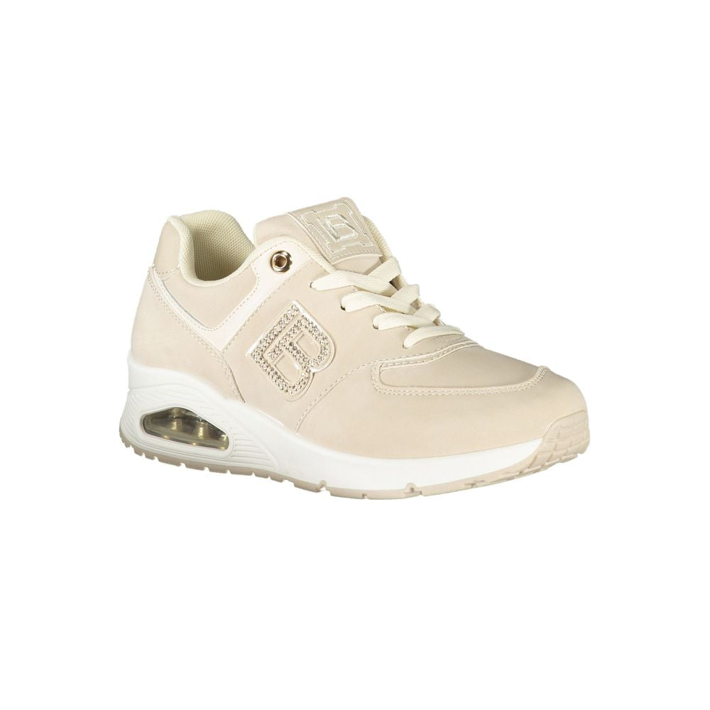 Laura Biagiotti Beige Polyester Dames Sneaker