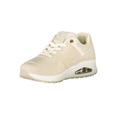Laura Biagiotti Beige Polyester Dames Sneaker