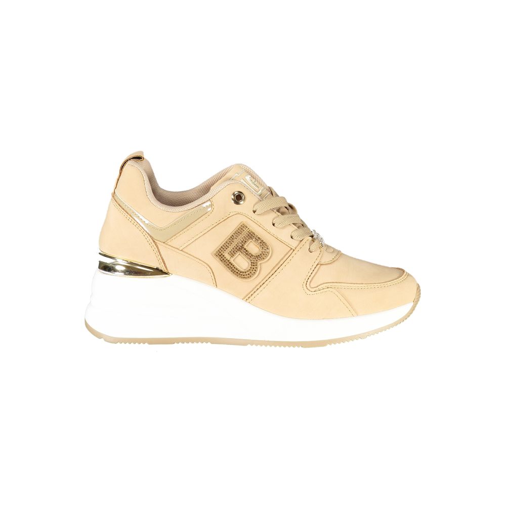 Laura Biagiotti Beige Polyester Dames Sneaker