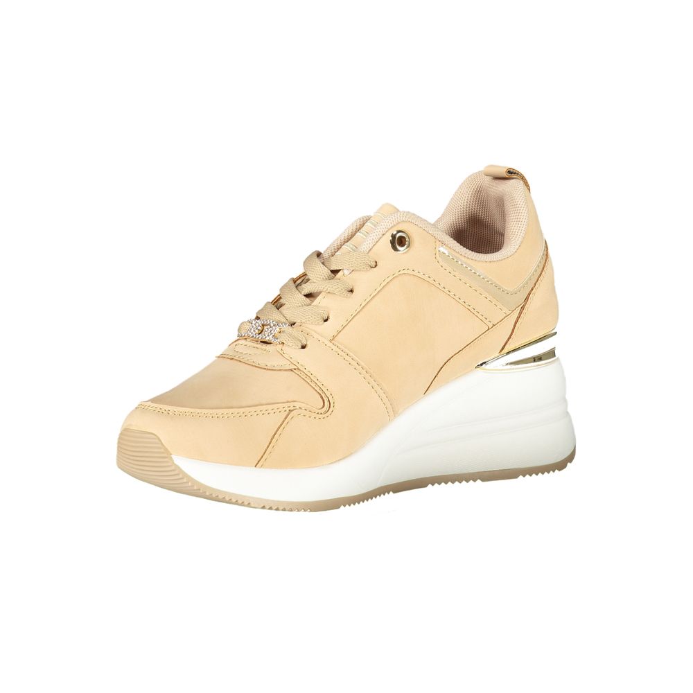 Laura Biagiotti Beige Polyester Dames Sneaker