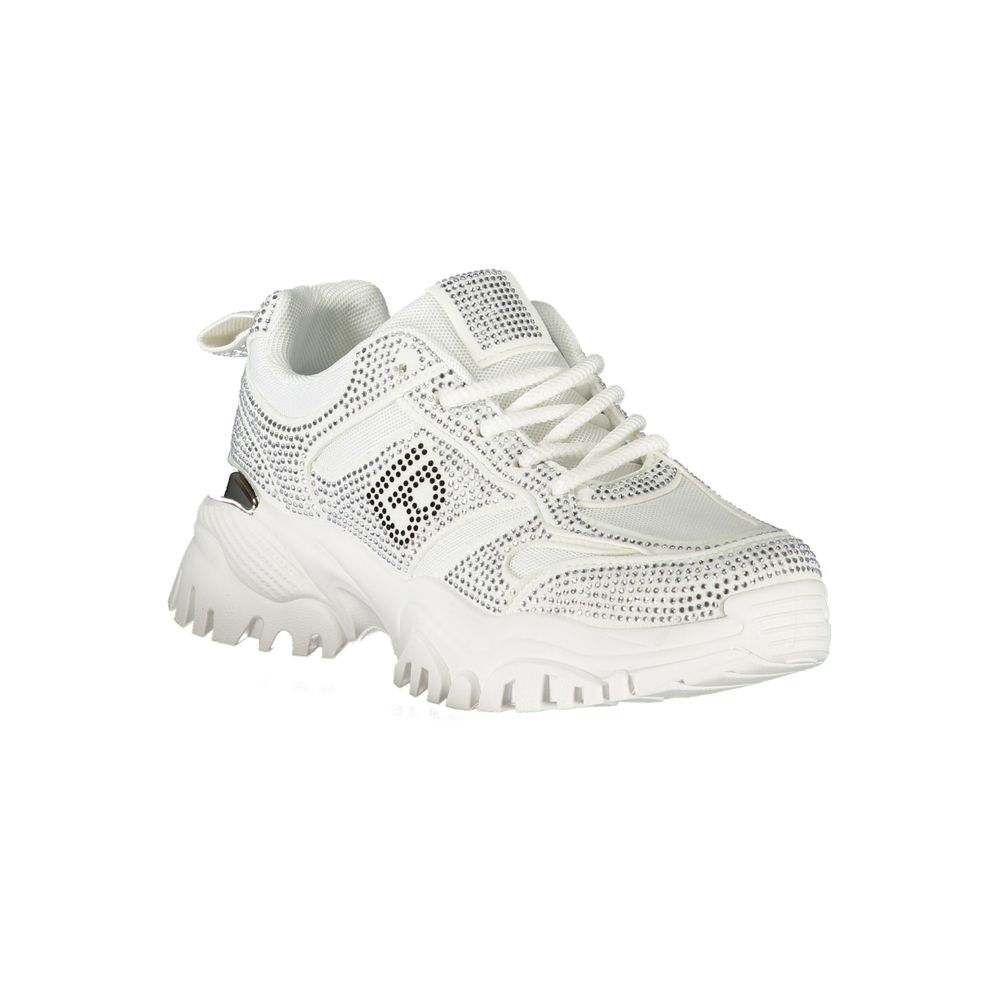 Laura Biagiotti Witte Polyester Dames Sneaker