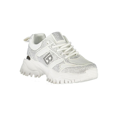 Laura Biagiotti Witte Polyester Dames Sneaker