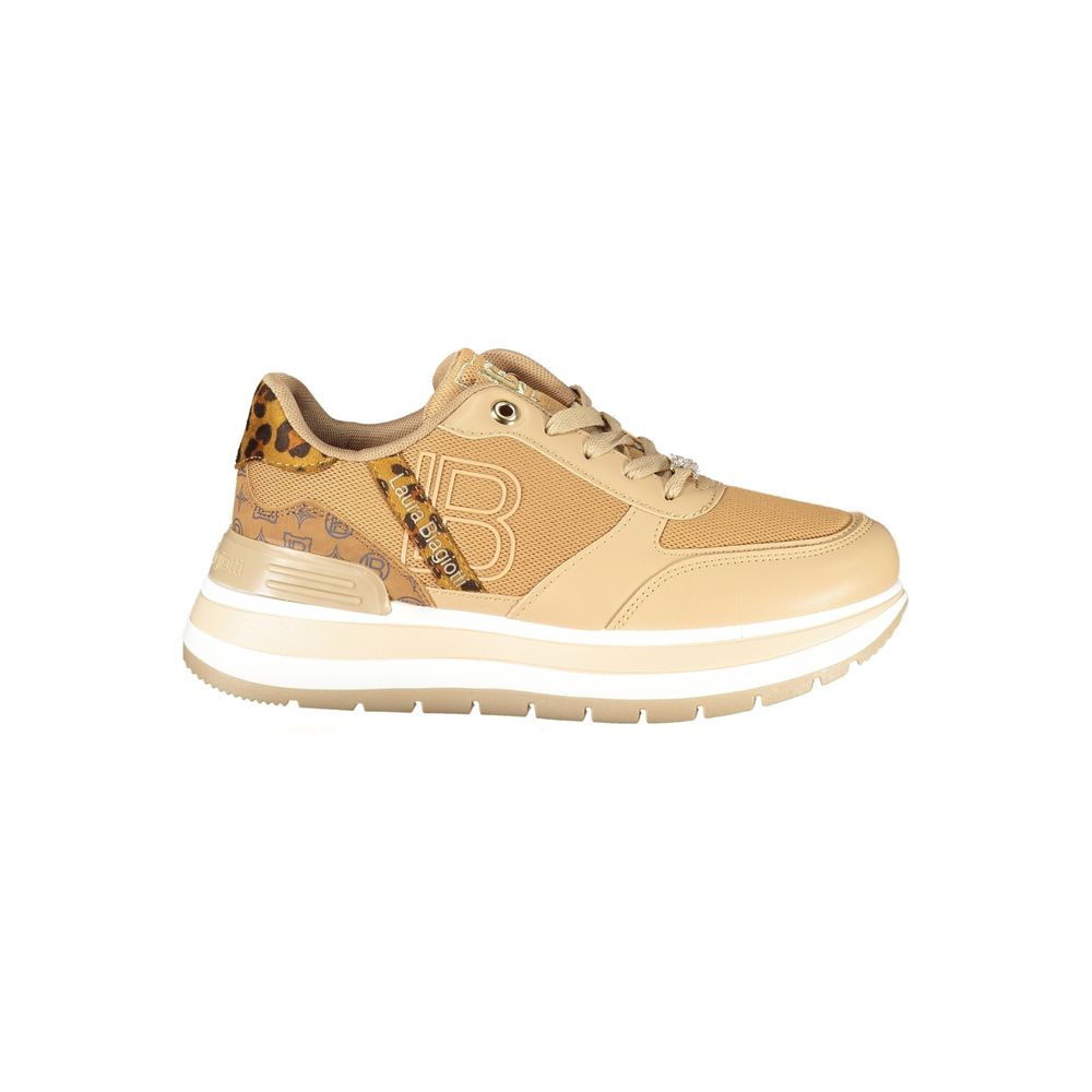 Laura Biagiotti Bruine Polyester Dames Sneaker