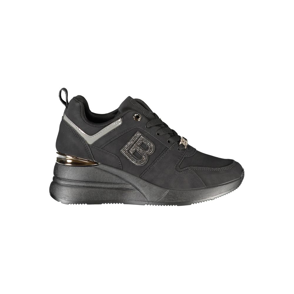 Laura Biagiotti Zwarte Polyester Dames Sneaker