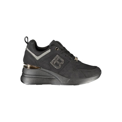 Laura Biagiotti Zwarte Polyester Dames Sneaker