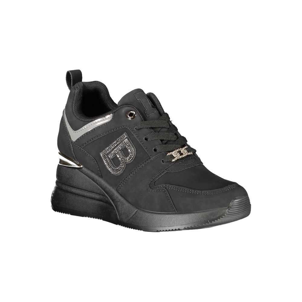 Laura Biagiotti Zwarte Polyester Dames Sneaker