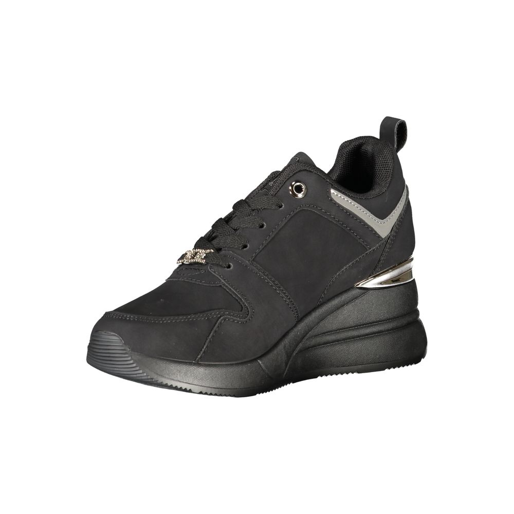 Laura Biagiotti Zwarte Polyester Dames Sneaker