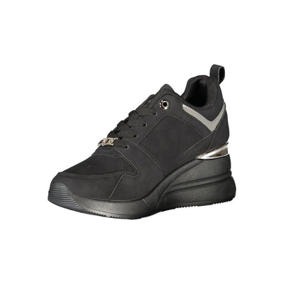 Laura Biagiotti Zwarte Polyester Dames Sneaker