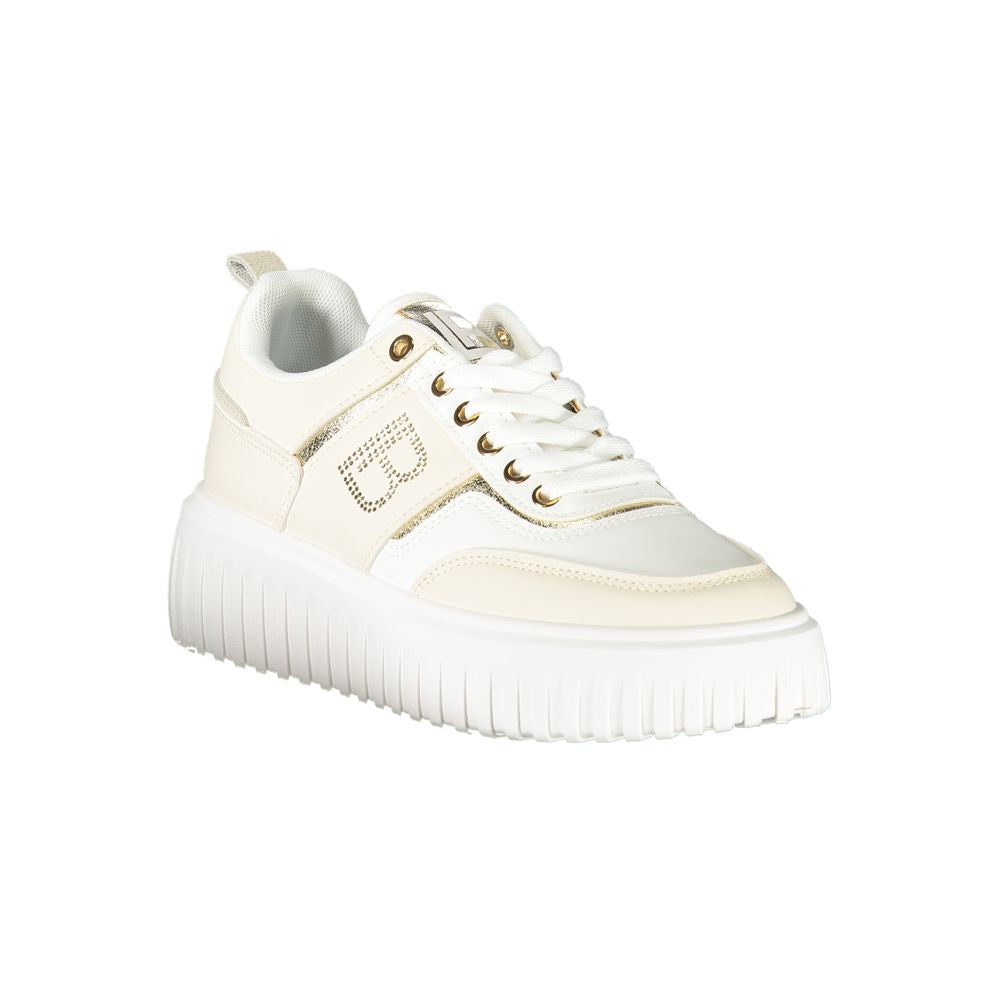 Laura Biagiotti Beige Polyester Dames Sneaker