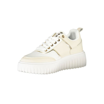 Laura Biagiotti Beige Polyester Dames Sneaker
