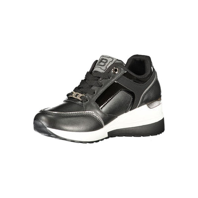 Laura Biagiotti Zwarte Polyester Dames Sneaker