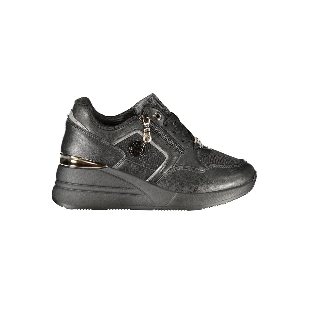 Laura Biagiotti Zwarte Polyester Dames Sneaker
