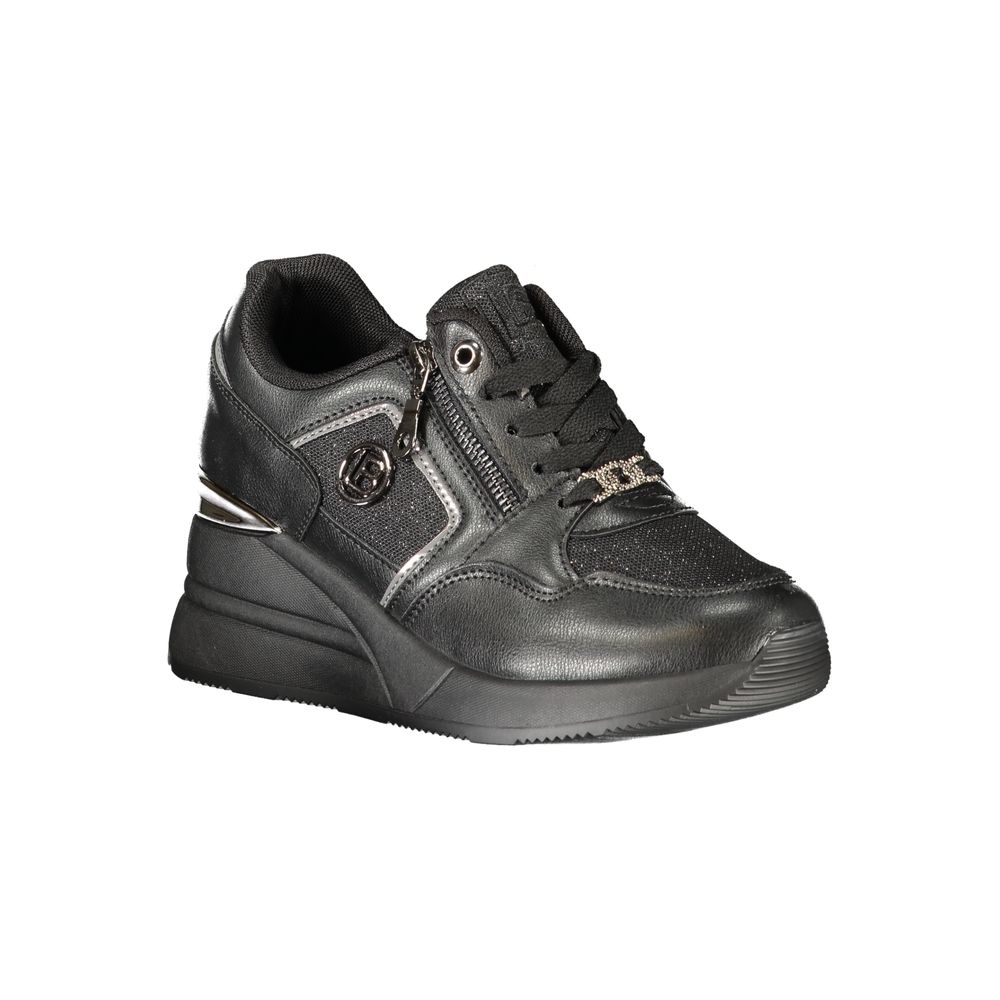 Laura Biagiotti Zwarte Polyester Dames Sneaker
