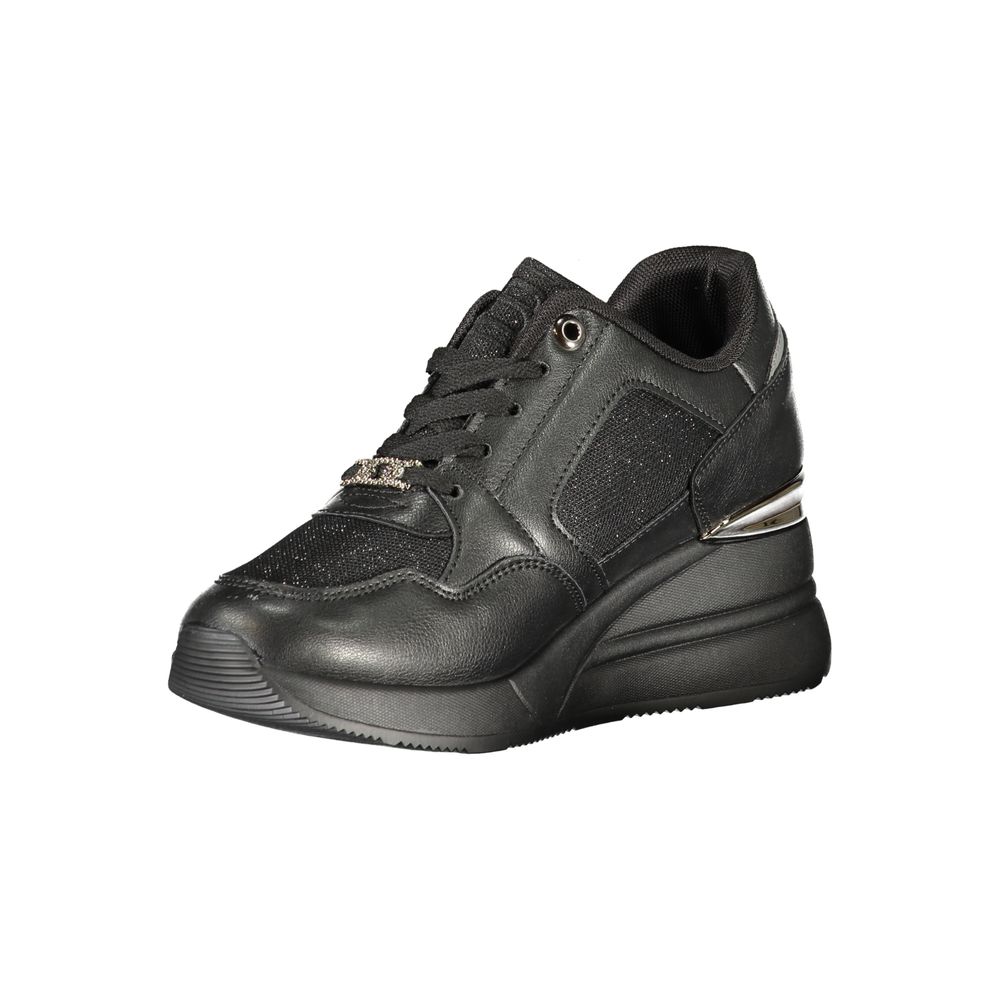 Laura Biagiotti Zwarte Polyester Dames Sneaker