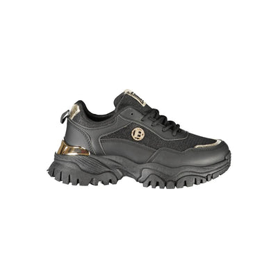 Laura Biagiotti Zwarte Polyester Dames Sneaker