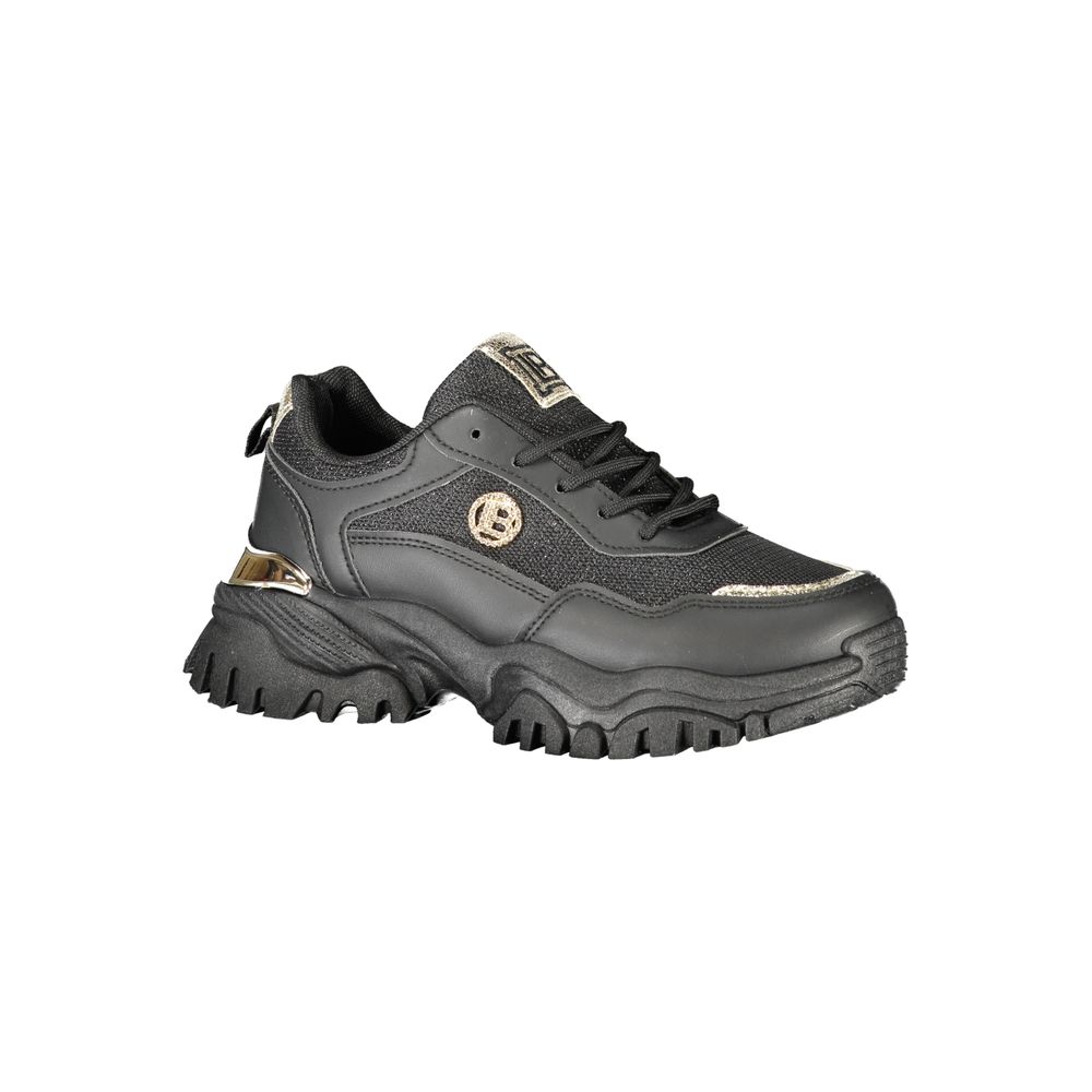 Laura Biagiotti Zwarte Polyester Dames Sneaker