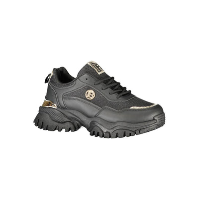 Laura Biagiotti Zwarte Polyester Dames Sneaker