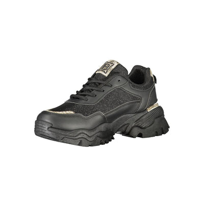 Laura Biagiotti Zwarte Polyester Dames Sneaker