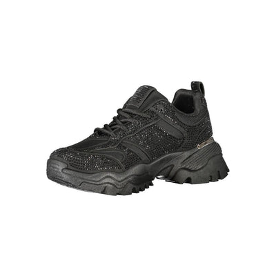 Laura Biagiotti Black Polyester Women Sneaker