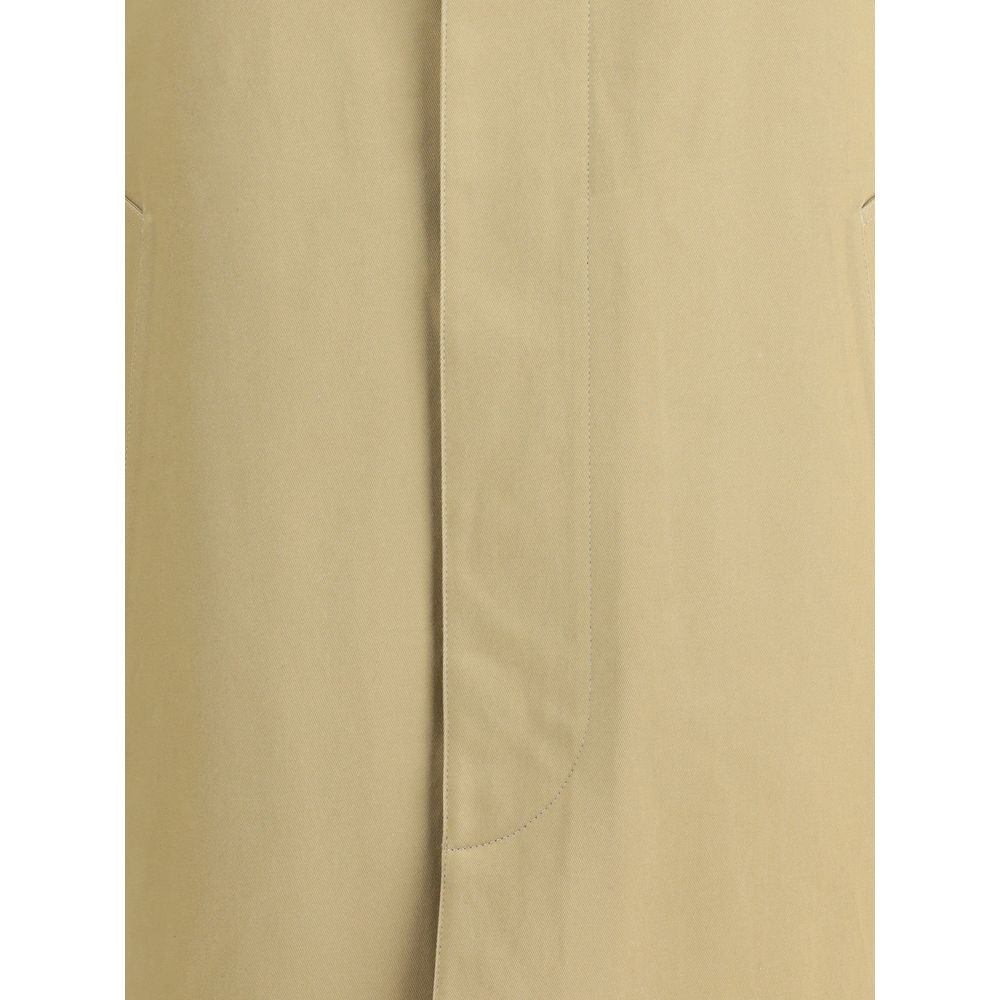 Saint Laurent jas van katoenen gabardine