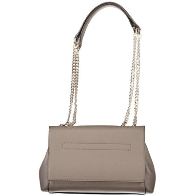 Guess Jeans Brown Polyethylene Handbag