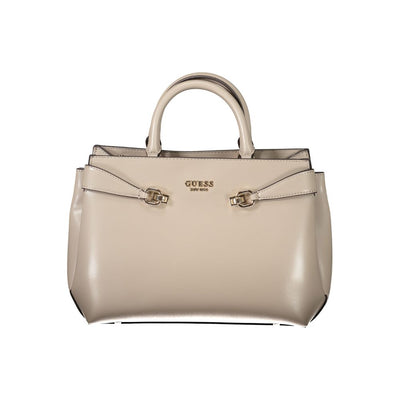 Guess Jeans Brown Polyethylene Handbag