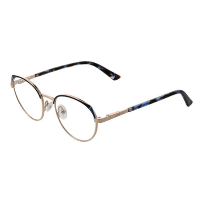 Monture de lunettes Guess pour femme, couleur or.