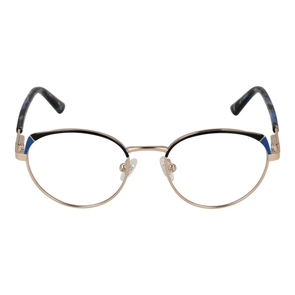 Monture de lunettes Guess pour femme, couleur or.