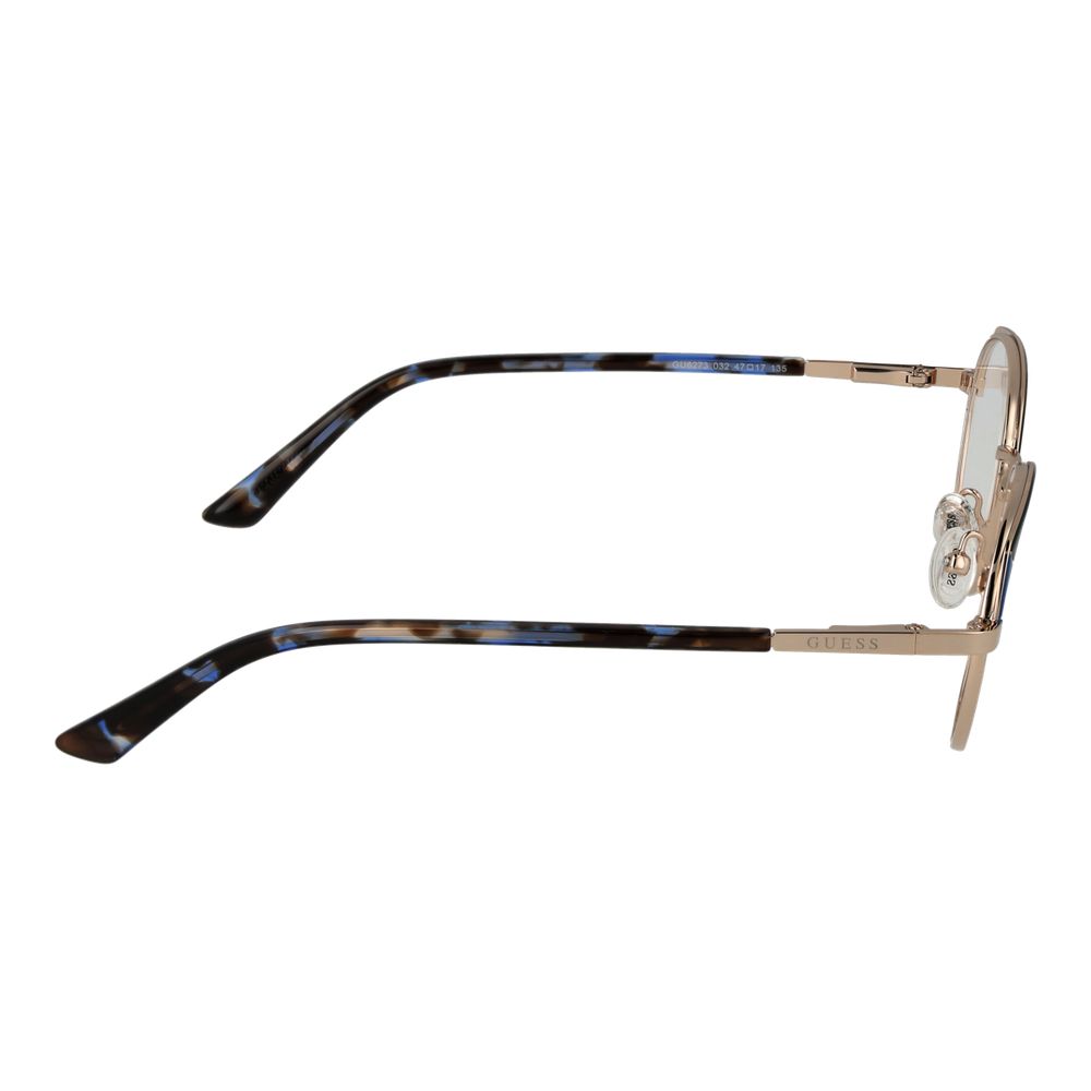 Monture de lunettes Guess pour femme, couleur or.