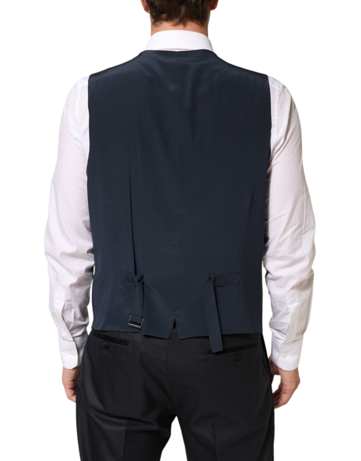 Dolce & Gabbana Black MARTINI 2 Buttons Suit 3 Piece Suit