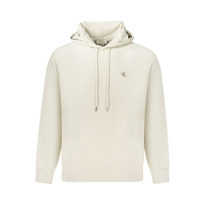 Pull homme en coton beige Calvin Klein