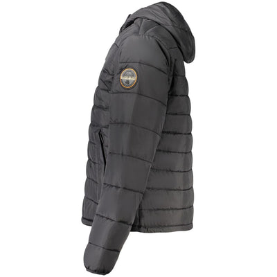 Napapijri Black Polyamide Men Jacket