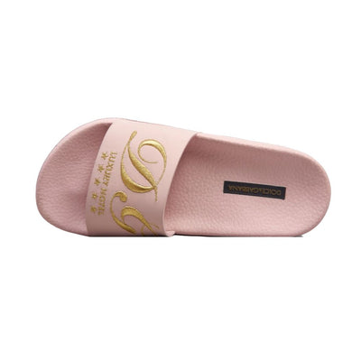 Sandale rose en cuir de Dolce &amp; Gabbana