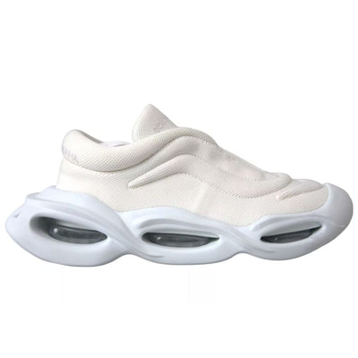 Baskets blanches en polyester Dolce &amp; Gabbana