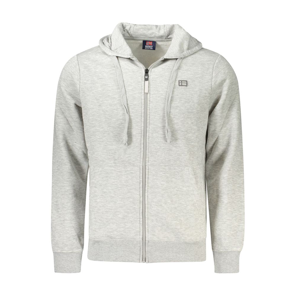 Pull homme en coton gris Norvège 1963