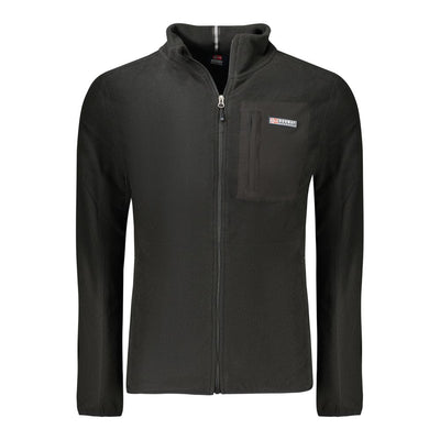 Noorwegen 1963 Zwarte Polyester Herentrui