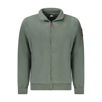 Norway 1963 Green Polyester Men Sweater