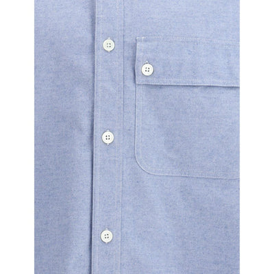 Thom Browne Flannel 4-Bar Shirt